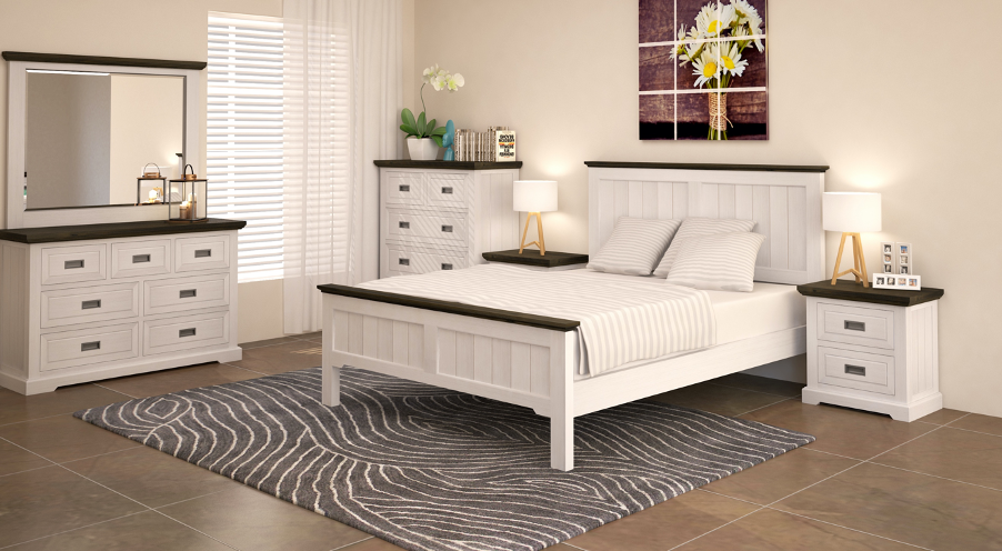 HOW TO DECORATE WITH TWO-TONE FURNITURE