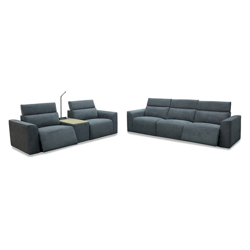 Elliot Two Seater Lounge with Console Table and Three Seater Lounge Package from Home Sweet Home Sofas & Living