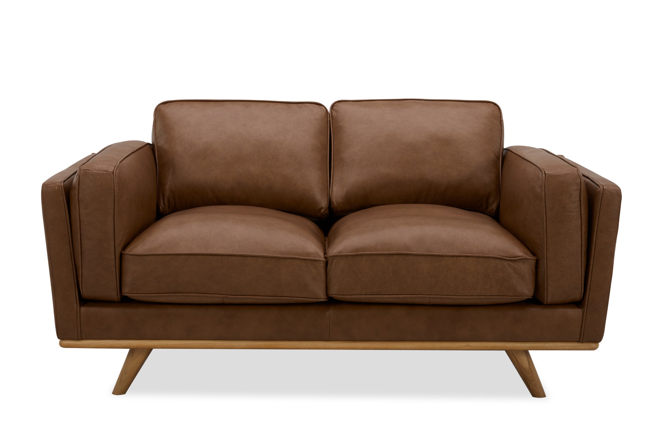 Tan leather lounge freedom online